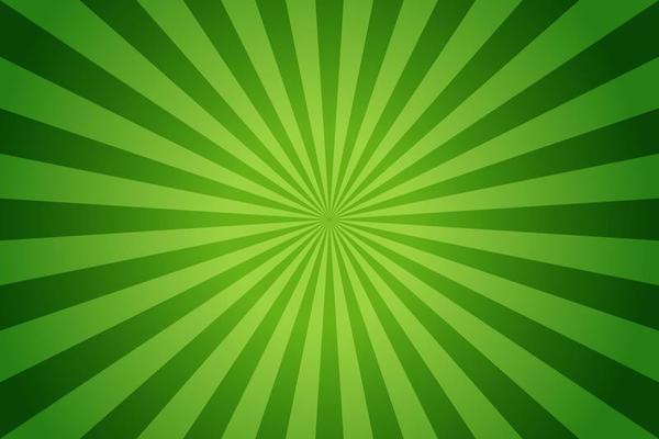 Sun rays retro vintage style on green background, Sunburst pattern background. Rays. Summer banner vector illustration. Abstract sunburst wallpaper for template business social media advertising.