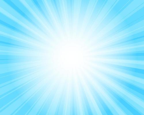 Sun rays retro vintage style on blue background, Sunburst pattern background. Rays. Summer banner vector illustration. Abstract sunburst wallpaper for template business social media advertising.
