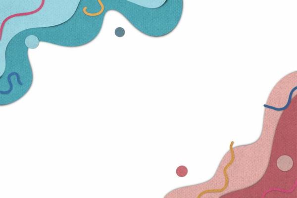 Abstract pastel patterns with gold glitter , cute lines circle blob geometric shapes set, creative paper cut style texture background. EPS10 vector.