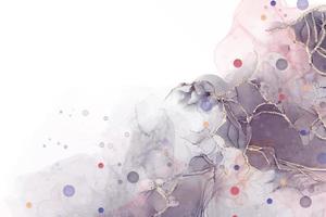 Abstract alcohol ink texture marble style background. vector