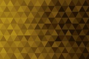 fondo abstracto degradado triángulo dorado vector
