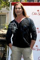 LOS ANGELES, JUL 28 - Fabio at a public appearance to promote the Epic Old Spice Challenge at The Grove on July 28, 2011 in Los Angeles, CA photo