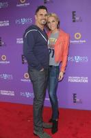 LOS ANGELES, NOV 15 - Don Diamont, Cindy Ambuehl at the Express Yourself 2015 presented by P S ARTS at the Barker Hanger on November 15, 2015 in Santa Monica, CA photo