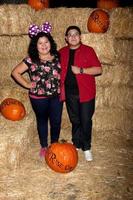 LOS ANGELES, OCT 4 - Raini Rodriguez, Rico Rodriguez at the RISE of the Jack O Lanterns at Descanso Gardens on October 4, 2014 in La Canada Flintridge, CA photo