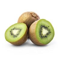 Kiwi on white photo