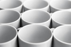 White Mugs background photo