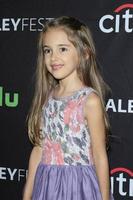 LOS ANGELES, SEP 10 - Julia Butters at the PaleyFest 2016 Fall TV Preview, ABC at the Paley Center For Media on September 10, 2016 in Beverly Hills, CA photo