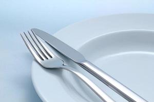 Diner cutlery background photo