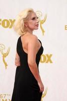 o909LOS ANGELES, SEP 20 - Lady Gaga at the Primetime Emmy Awards Arrivals at the Microsoft Theater on September 20, 2015 in Los Angeles, CA photo