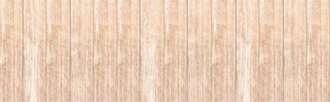 panorama de textura de tablón de madera marrón y fondo transparente. foto