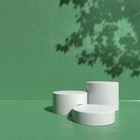 Abstract minimal scene, design for cosmetic or product display podium 3d render. photo
