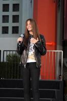 LOS ANGELES, JAN 26 - Paris Jackson speaks at the Michael Jackson Immortalized Handprint and Footprint Ceremony at Graumans Chinese Theater on January 26, 2012 in Los Angeles, CA photo