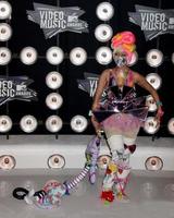 LOS ANGELES, AUG 28 - Nicki Minaj arriving at the 2011 MTV Video Music Awards at the LA Live on August 28, 2011 in Los Angeles, CA photo
