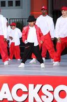 LOS ANGELES, JAN 26 - Debbie Allens Dance Academy Troupe perform at the Michael Jackson Immortalized Handprint and Footprint Ceremony at Graumans Chinese Theater on January 26, 2012 in Los Angeles, CA photo