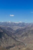 Mountain range, Leh, Ladakh, India photo