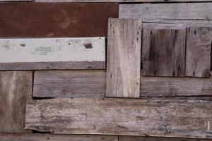 Old wood plank rustic wall photo