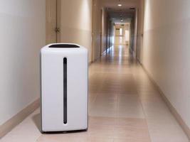 SMART Air purifier in a bedroom, filter for clean room photo