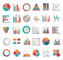 Collection of Infographics vector