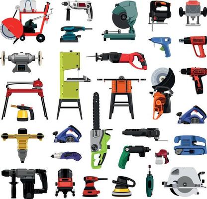 Set of Electric Tools