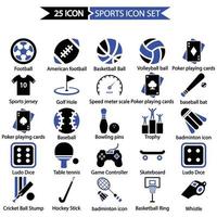 paquete de iconos deportivos vector