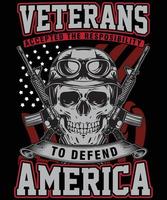 Veterans accepted the......Veteran T Shirt Design vector