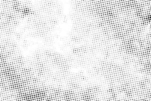 Vector abstract grunge halftone black dost texture background.