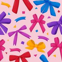 Ribbons Seamless Background vector