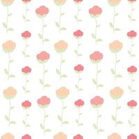 Flowers summer beautiful fresh seamless pattern for textile print. Girly beautiful pattern. vector