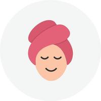 Spa Flat Circle vector