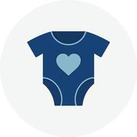 Bodysuit Flat Circle vector