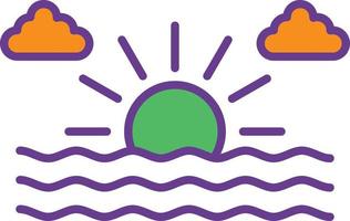 Liana Line Filled Two Color vector