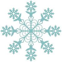 Graphic of snowflakes vector design.The beautiful element for many purposes.
