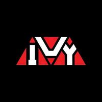 IUY triangle letter logo design with triangle shape. IUY triangle logo design monogram. IUY triangle vector logo template with red color. IUY triangular logo Simple, Elegant, and Luxurious Logo. IUY