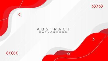 Red curve on a white background vector