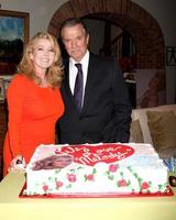 LOS ANGELES, MAR 4 - Melody Thomas Scott, Eric Braeden at the Melody Thomas Scott Celebrates 35 Years at the Young and the Restless at CBS Television City on March 4, 2014 in Los Angeles, CA photo