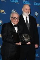 LOS ANGELES, JAN 25 - Martin Scorsese, Rob Reiner at the 66th Annual Directors Guild of America Awards, Press Room at Century Plaza Hotel on January 25, 2014 in Century City, CA photo