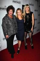 LOS ANGELES, FEB 12 -  Lainie Kazan, Taylor Dayne, Marla Maples arrives at the Jekyll and Hyde Play Opening at the Pantages Theater on February 12, 2013 in Los Angeles, CA photo