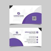 Creative Modern Business Card Design vector