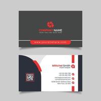 Modern Business Card Template Design vector