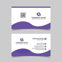 Modern Business Card Template Design vector