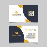 Modern Business Card Template Design vector