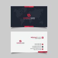 Modern Business Card Template Design vector