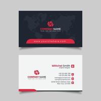 Modern Business Card Template Design vector