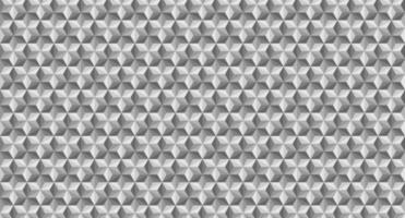 Background pattern seamless cube and triangle, silver luxury. Vector modern seamless geometry pattern