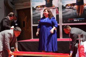 LOS ANGELES, JUL 2 - Melissa McCarthy at the Melissa McCarthy Hand and Footprint Ceremony at the TCL Chinese Theater on July 2, 2014 in Los Angeles, CA photo