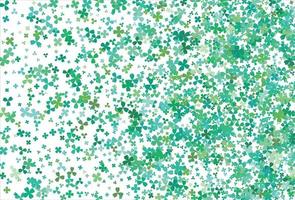 Clover backdrop. Clover leaf, St. Patrick day background vector