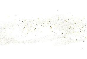 Light gold glitter confetti texture vector