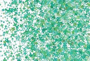 Clover backdrop. Clover leaf, St. Patrick day background vector