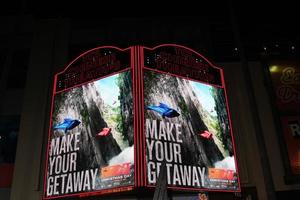 LOS ANGELES, DEC 15 - Atmopshere Digital posters at the Point Break Premiere at the TCL Chinese Theater on December 15, 2015 in Los Angeles, CA photo