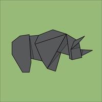 flat icon rhino